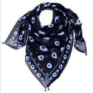 Otrera Evil Eye Charm Scarf